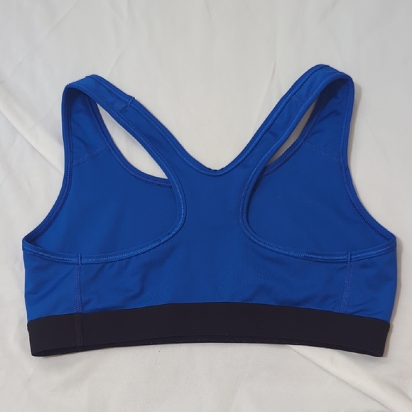 Nike Sports Bra, Color Blue, Size S - Picture 6 of 12